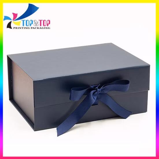 Caixa de presente para perfume com fechamento magnético dobrável personalizada para roupas rosa Caixa de papel para embalagem Fabricante